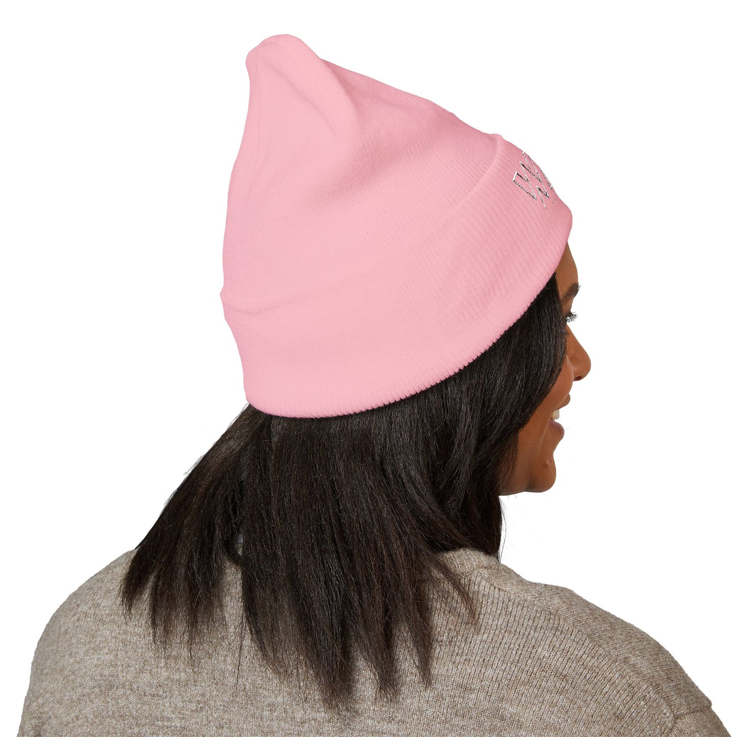 Embroidered Classic Cuffed Beanie — Cozy Everyday Knit Hat