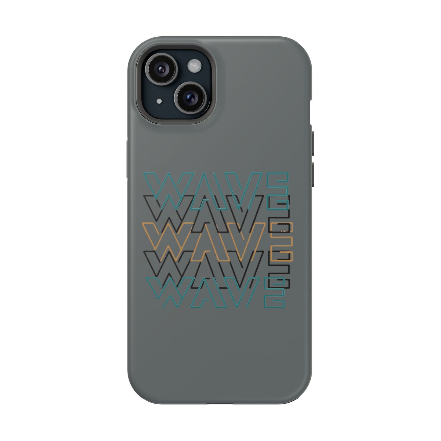 Stylish Magnetic Tough Cases | Wave Pattern Phone Case, Durable Phone Cover, Trendy Accessory for All Ages, Perfect Gift, Phone Protection