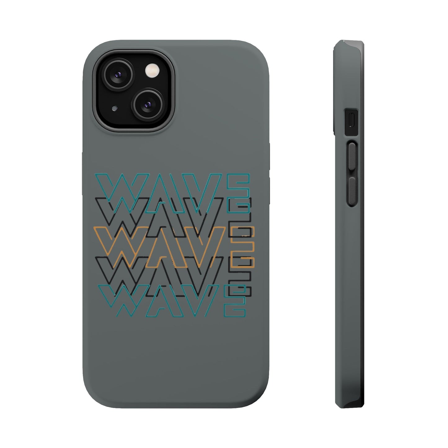 Stylish Magnetic Tough Cases | Wave Pattern Phone Case, Durable Phone Cover, Trendy Accessory for All Ages, Perfect Gift, Phone Protection