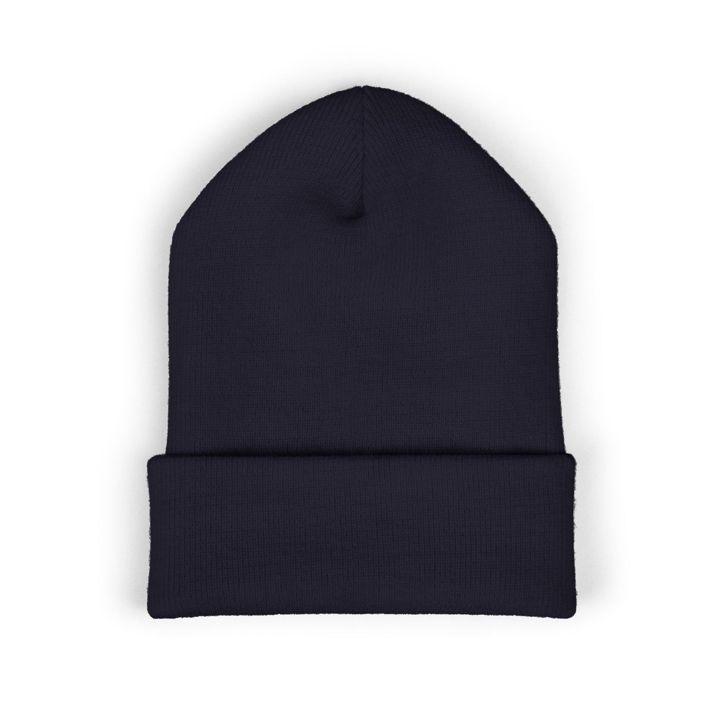 Embroidered Classic Cuffed Beanie — Timeless Knit Cap
