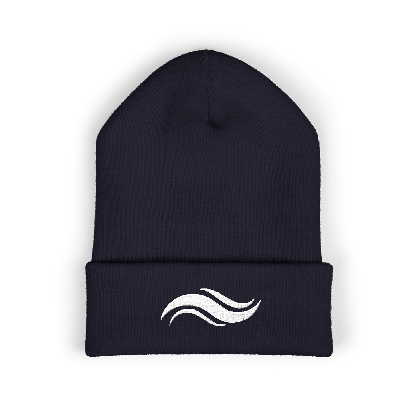 Embroidered Classic Cuffed Beanie — Timeless Knit Cap