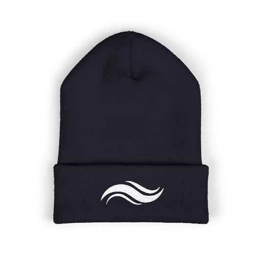 Embroidered Classic Cuffed Beanie — Timeless Knit Cap