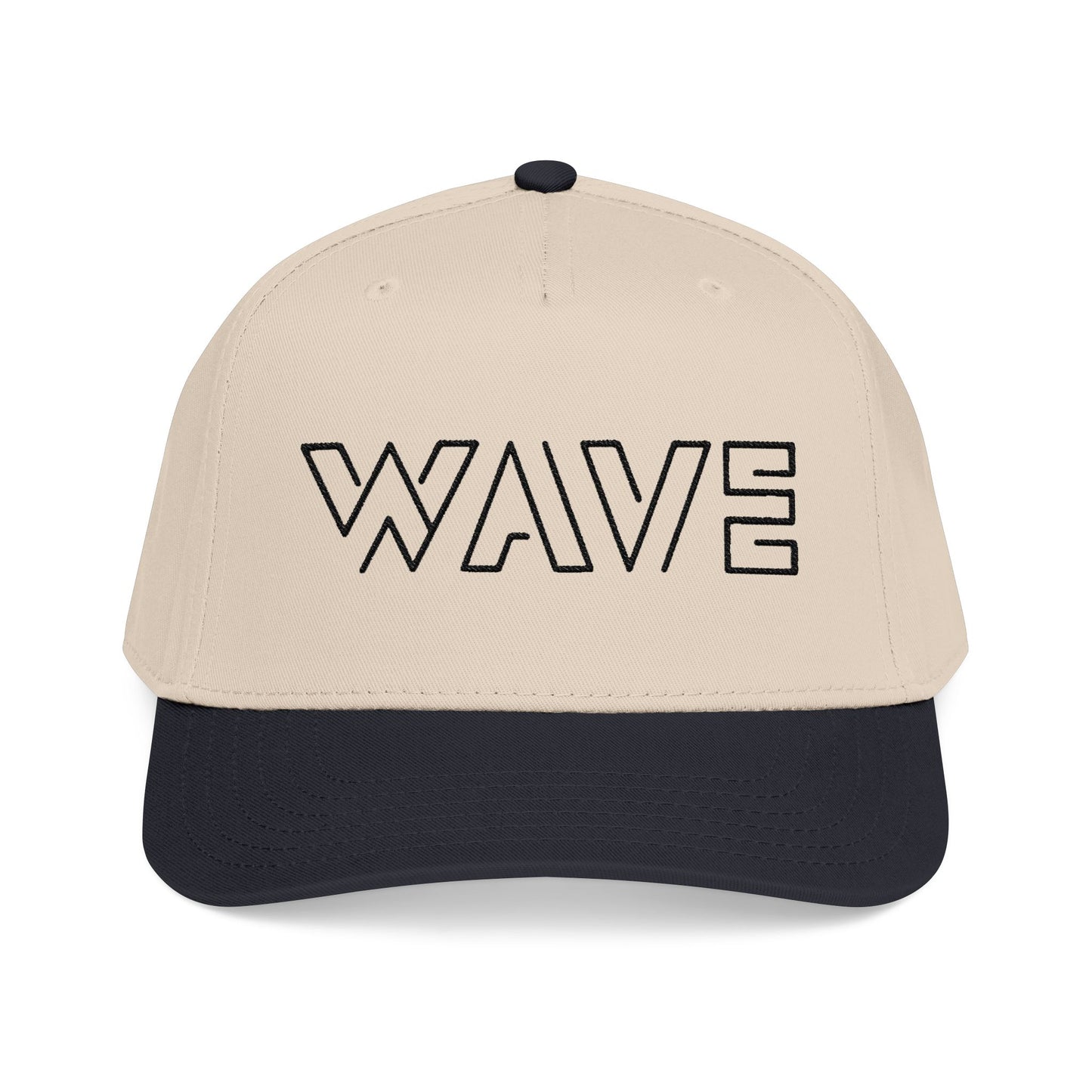 Wave Embroidered SnapBack