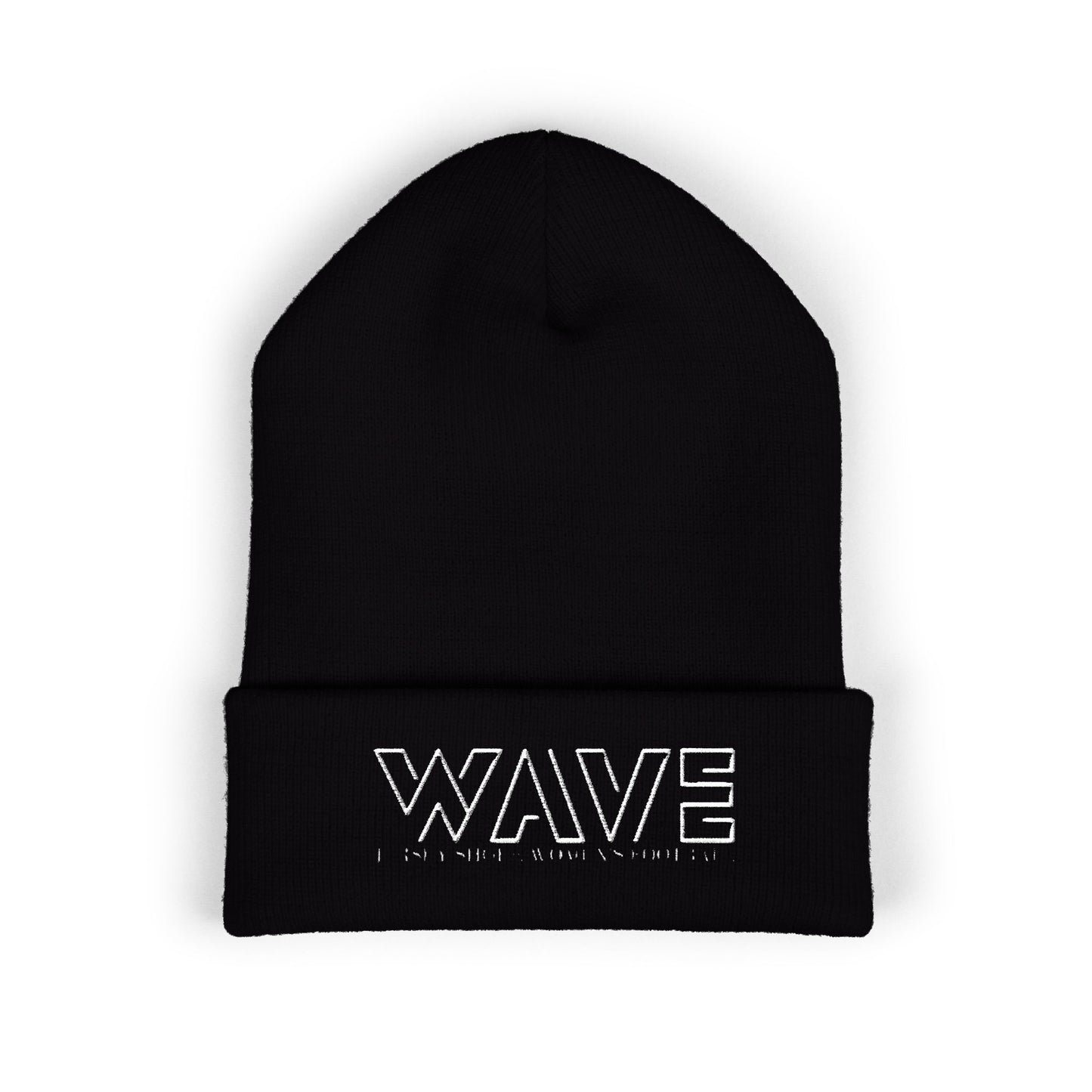 Embroidered Classic Cuffed Beanie — Cozy Everyday Knit Hat