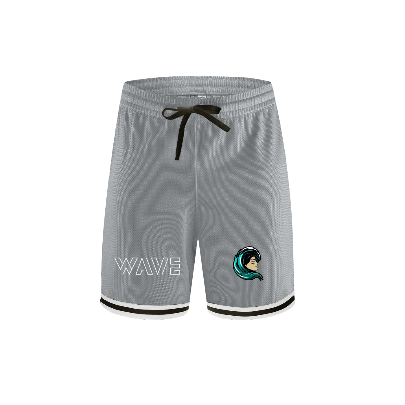 Classic Stripe Trim Basketball Shorts