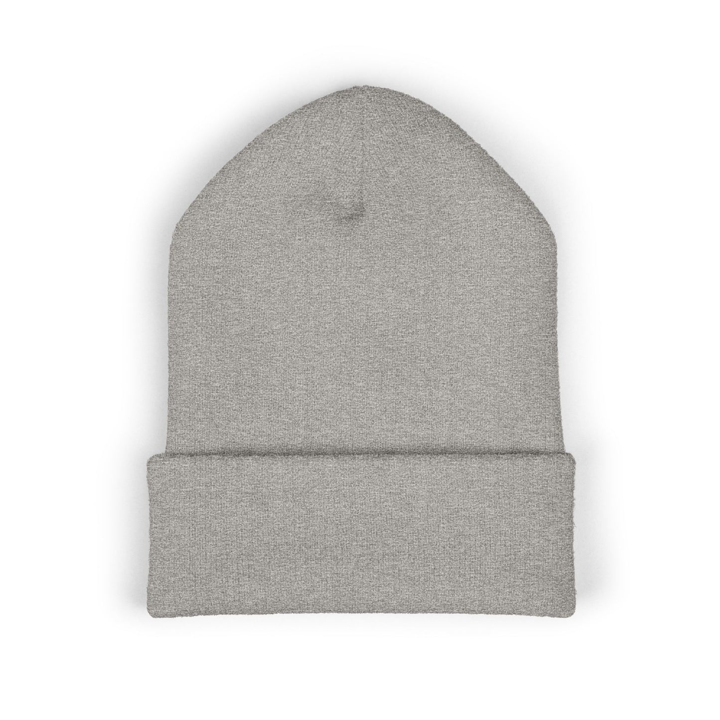 Embroidered Classic Cuffed Beanie — Cozy Everyday Knit Hat