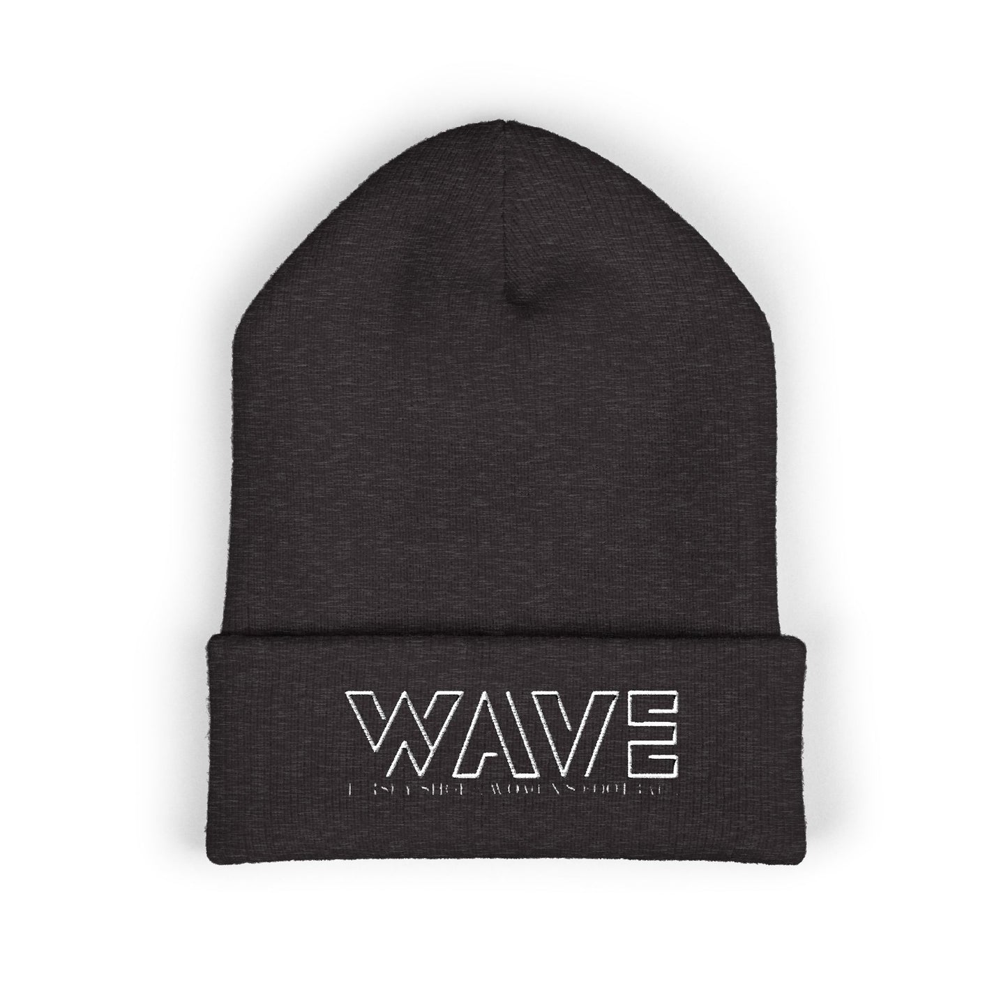 Embroidered Classic Cuffed Beanie — Cozy Everyday Knit Hat