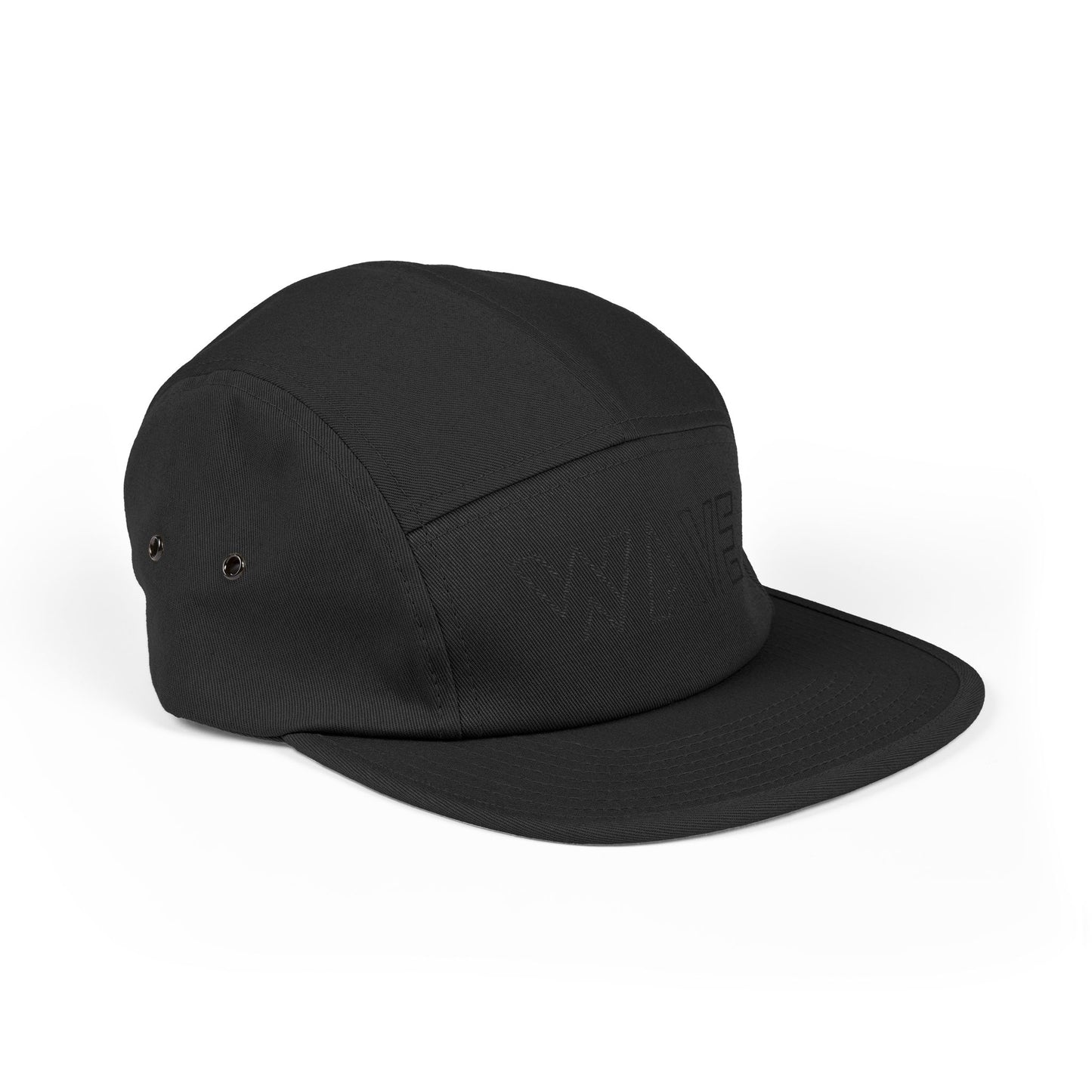 Wave Embroidered 5-Panel Hat