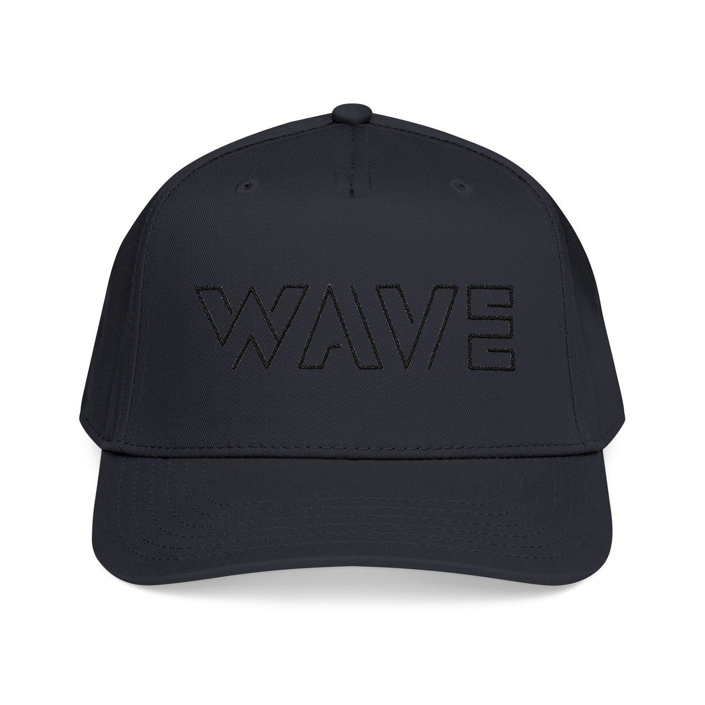 Wave Embroidered SnapBack