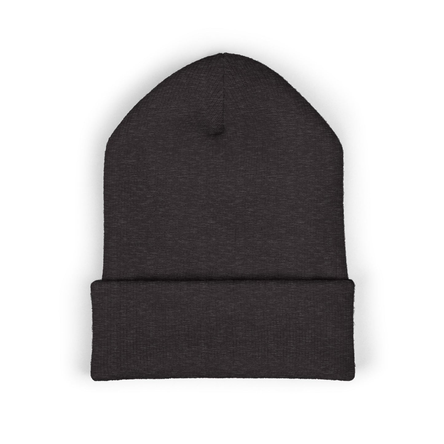 Embroidered Classic Cuffed Beanie — Cozy Everyday Knit Hat