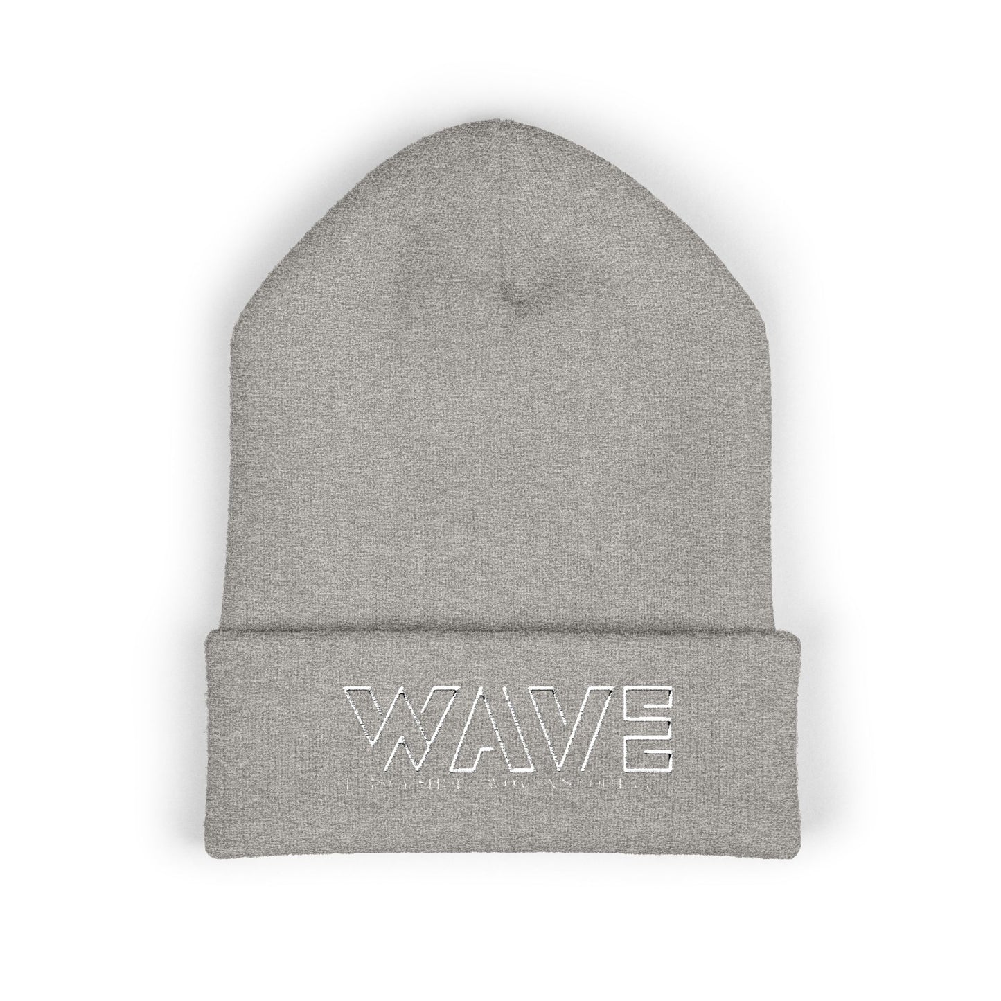 Embroidered Classic Cuffed Beanie — Cozy Everyday Knit Hat