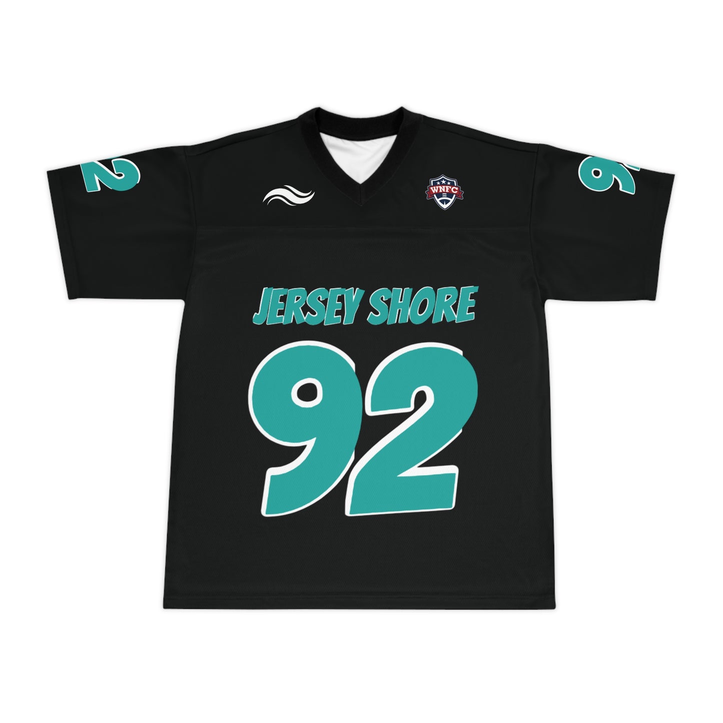 Jersey Shore Unisex Customizable Football Jersey
