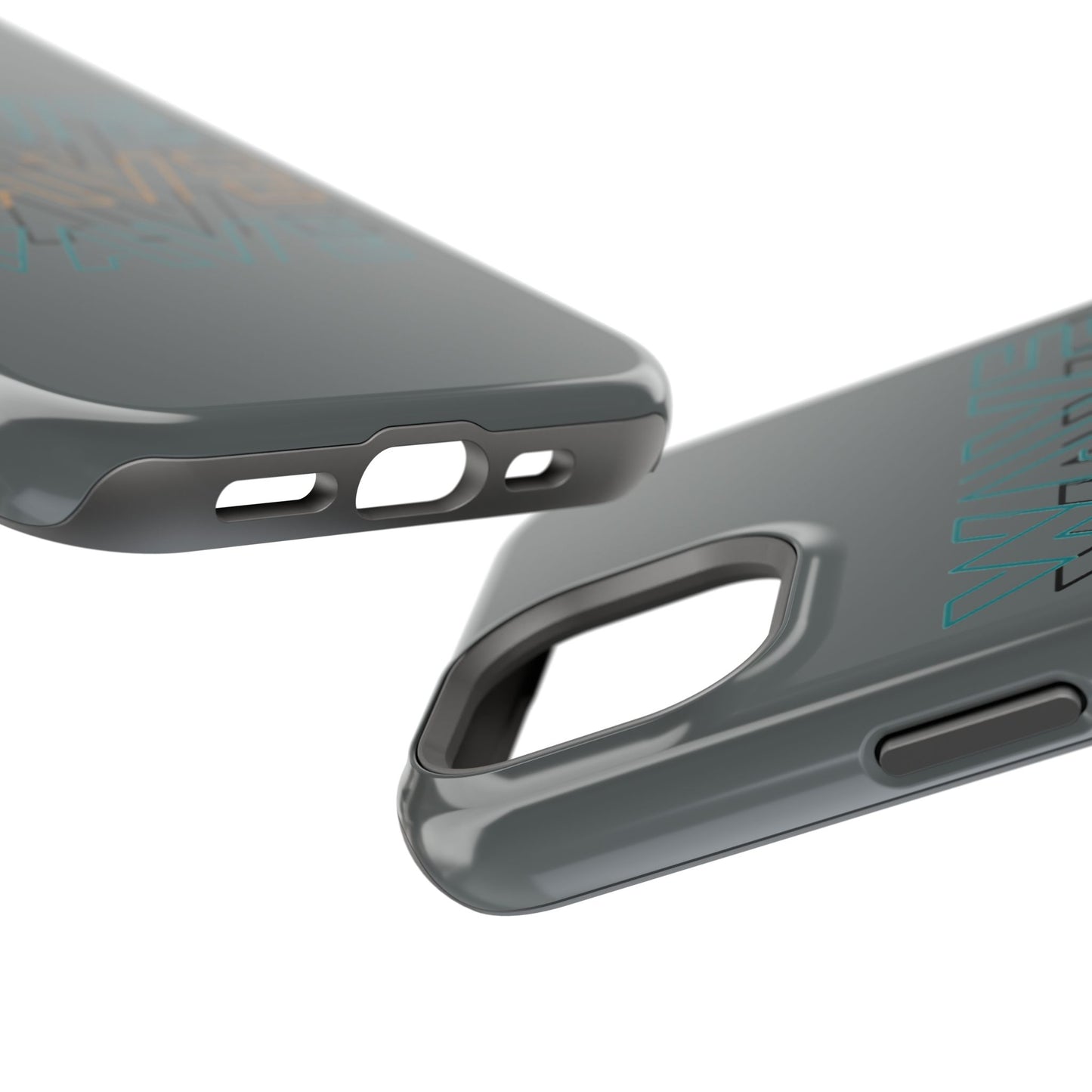Stylish Magnetic Tough Cases | Wave Pattern Phone Case, Durable Phone Cover, Trendy Accessory for All Ages, Perfect Gift, Phone Protection