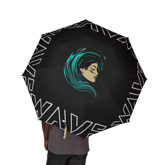 Wave Semi‑Automatic Rain Umbrella