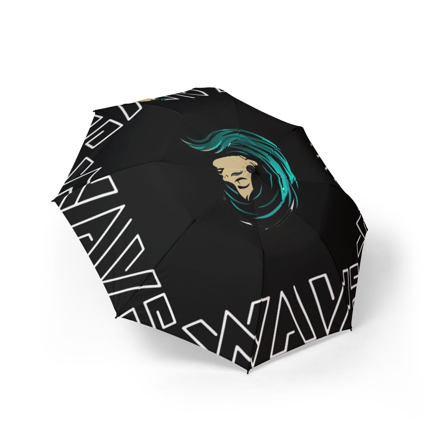 Wave Semi‑Automatic Rain Umbrella