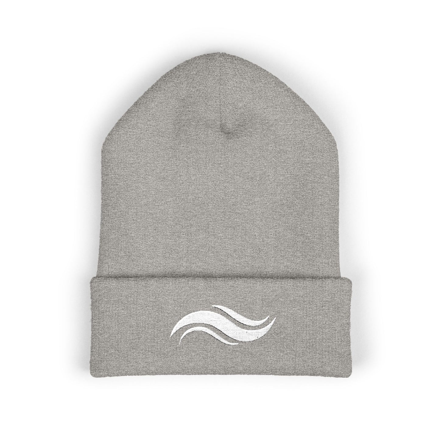 Embroidered Classic Cuffed Beanie — Timeless Knit Cap