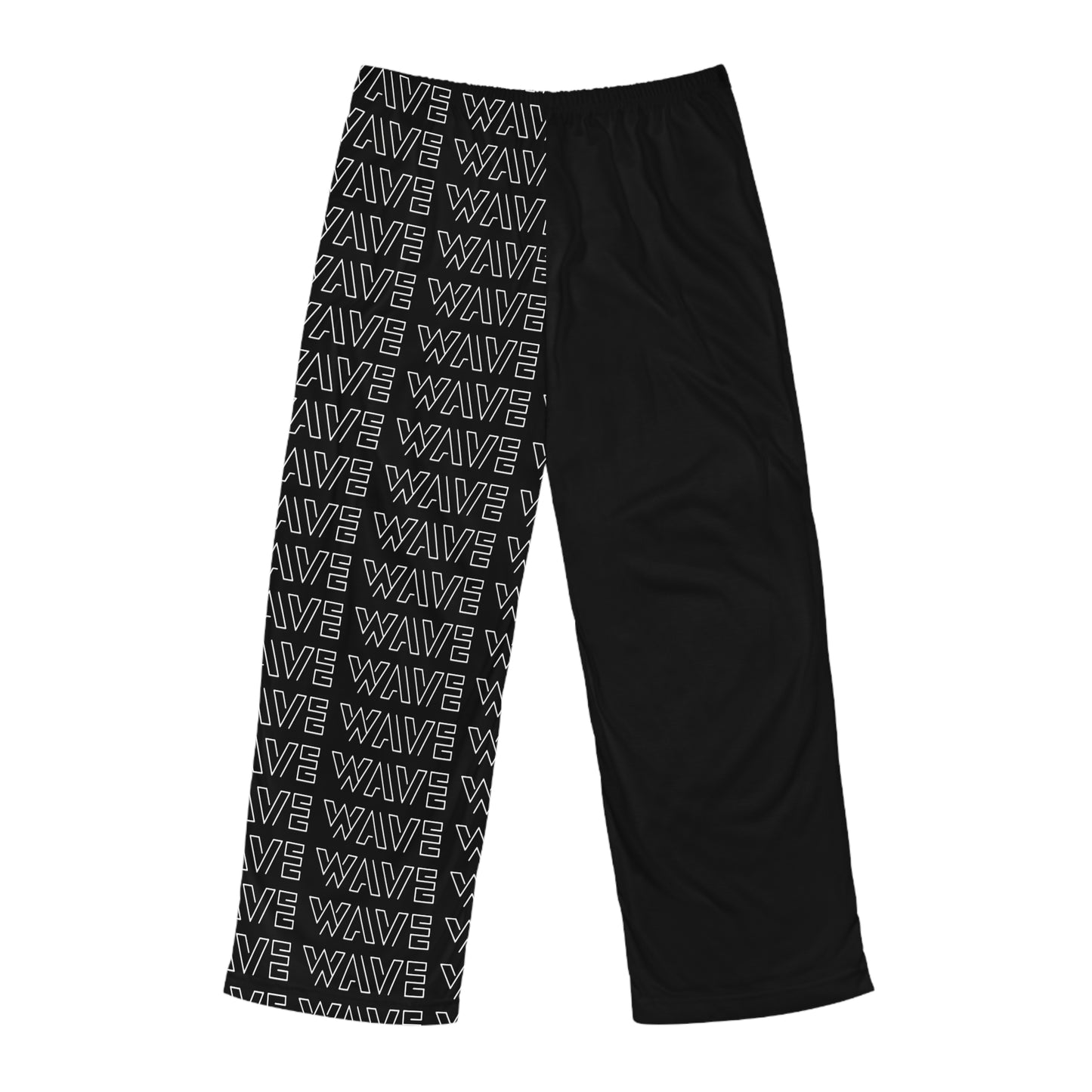 Men's Wave Graphic Pajama Pants - Relaxed Fit for Cozy Nights