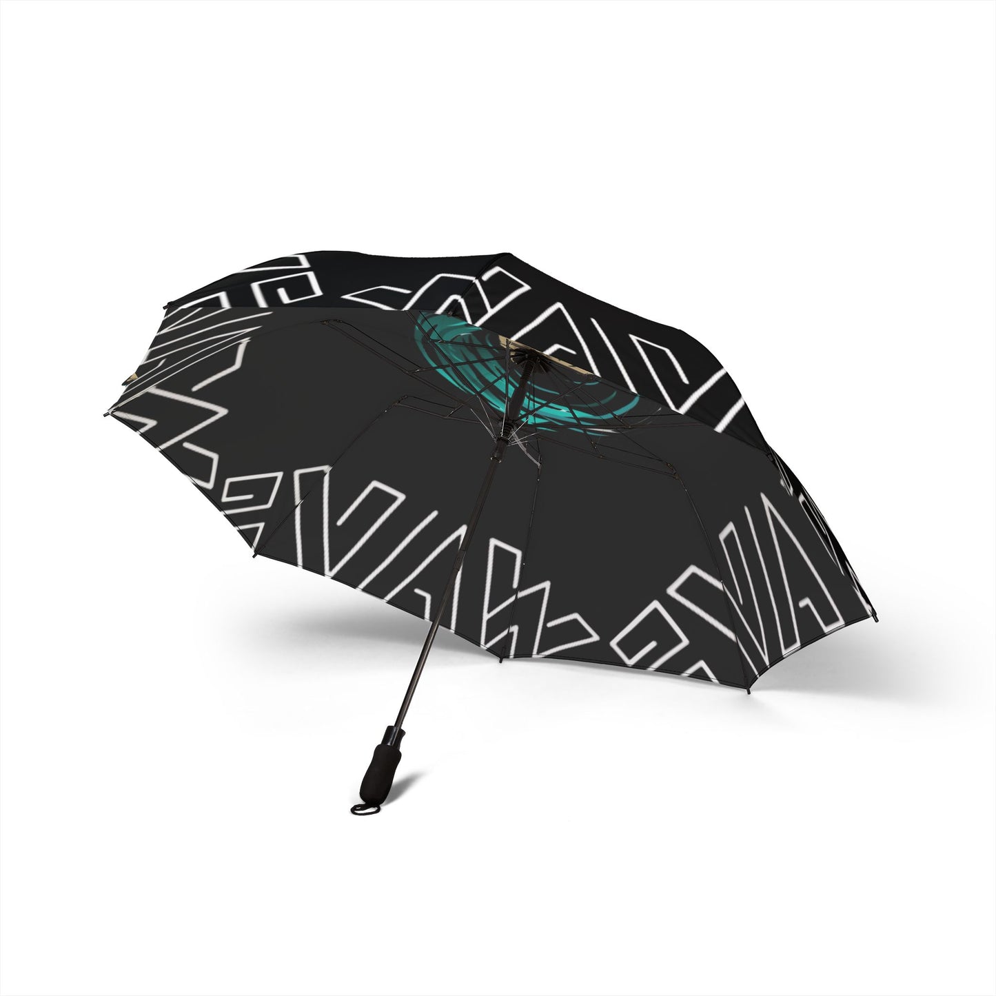 Wave Semi‑Automatic Rain Umbrella