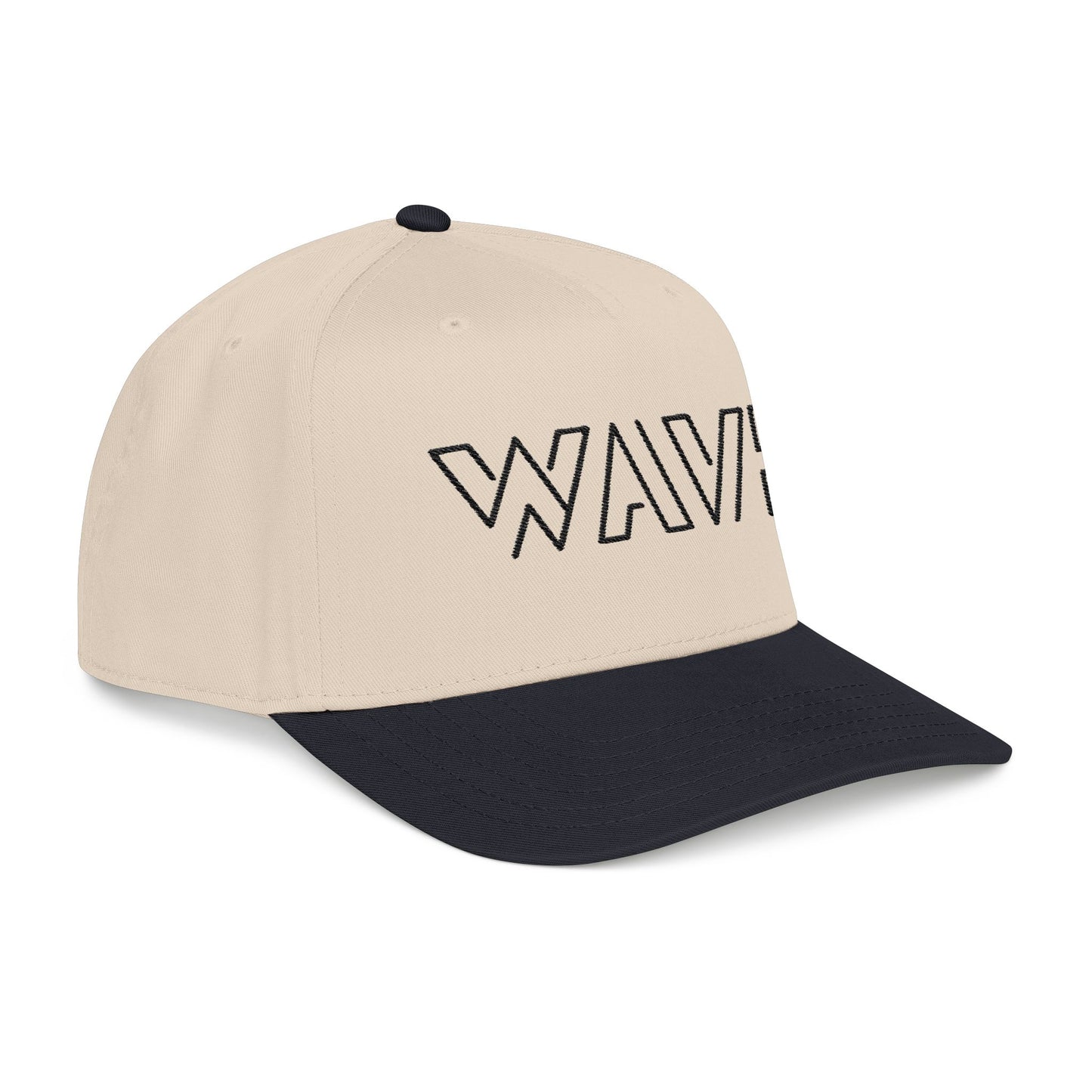 Wave Embroidered SnapBack
