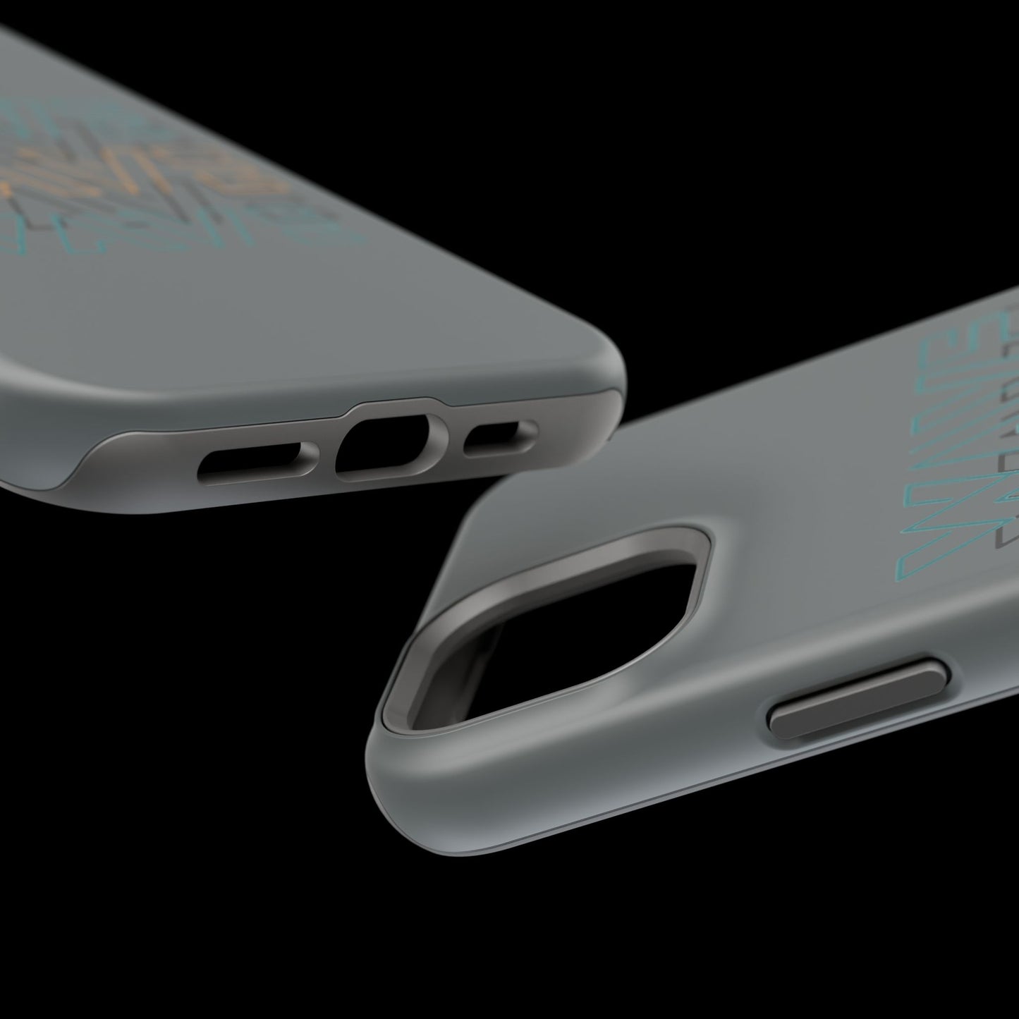Stylish Magnetic Tough Cases | Wave Pattern Phone Case, Durable Phone Cover, Trendy Accessory for All Ages, Perfect Gift, Phone Protection