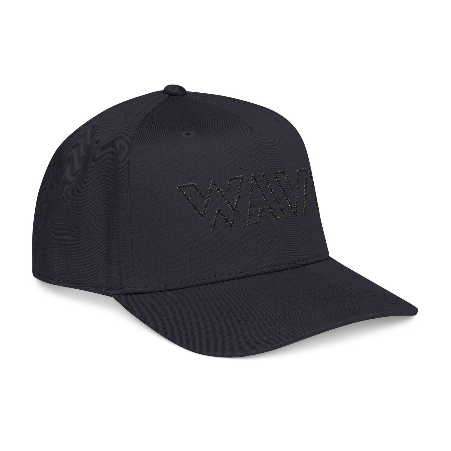 Wave Embroidered SnapBack