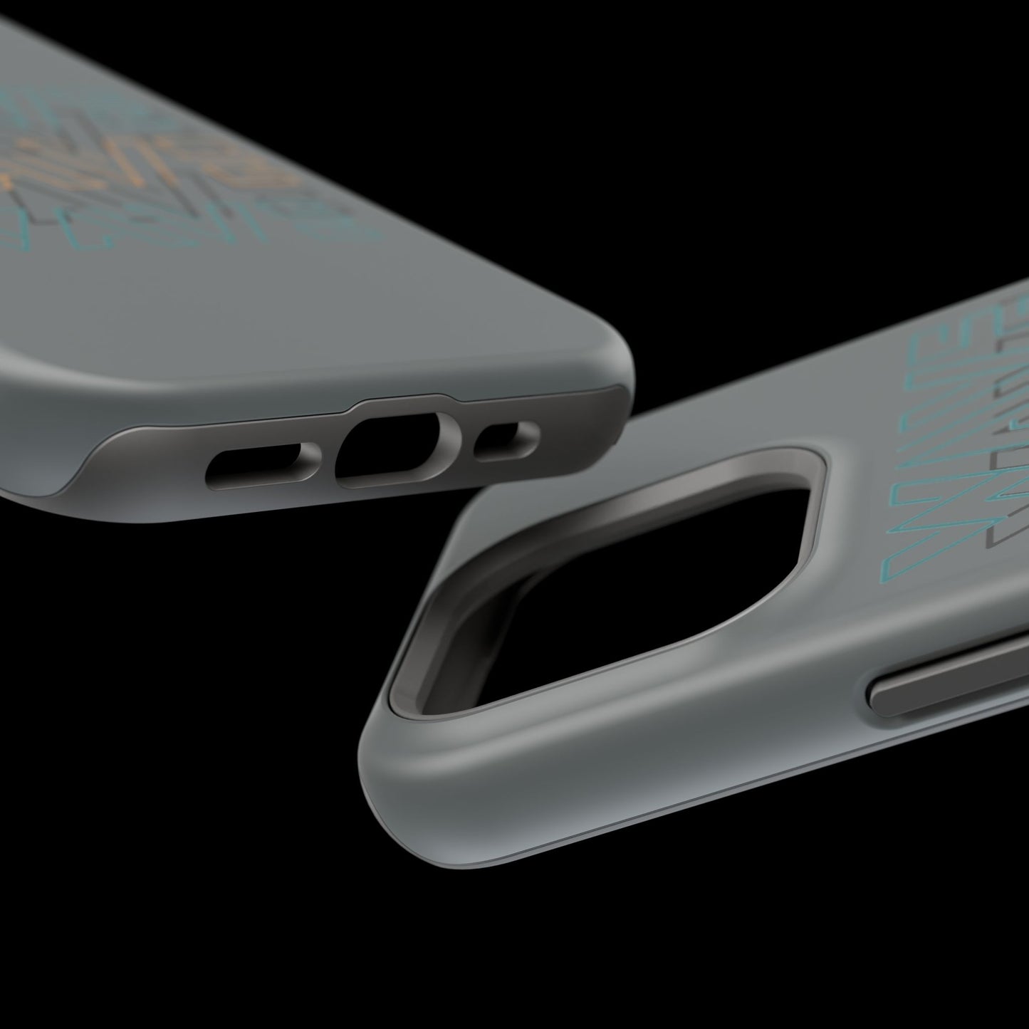 Stylish Magnetic Tough Cases | Wave Pattern Phone Case, Durable Phone Cover, Trendy Accessory for All Ages, Perfect Gift, Phone Protection