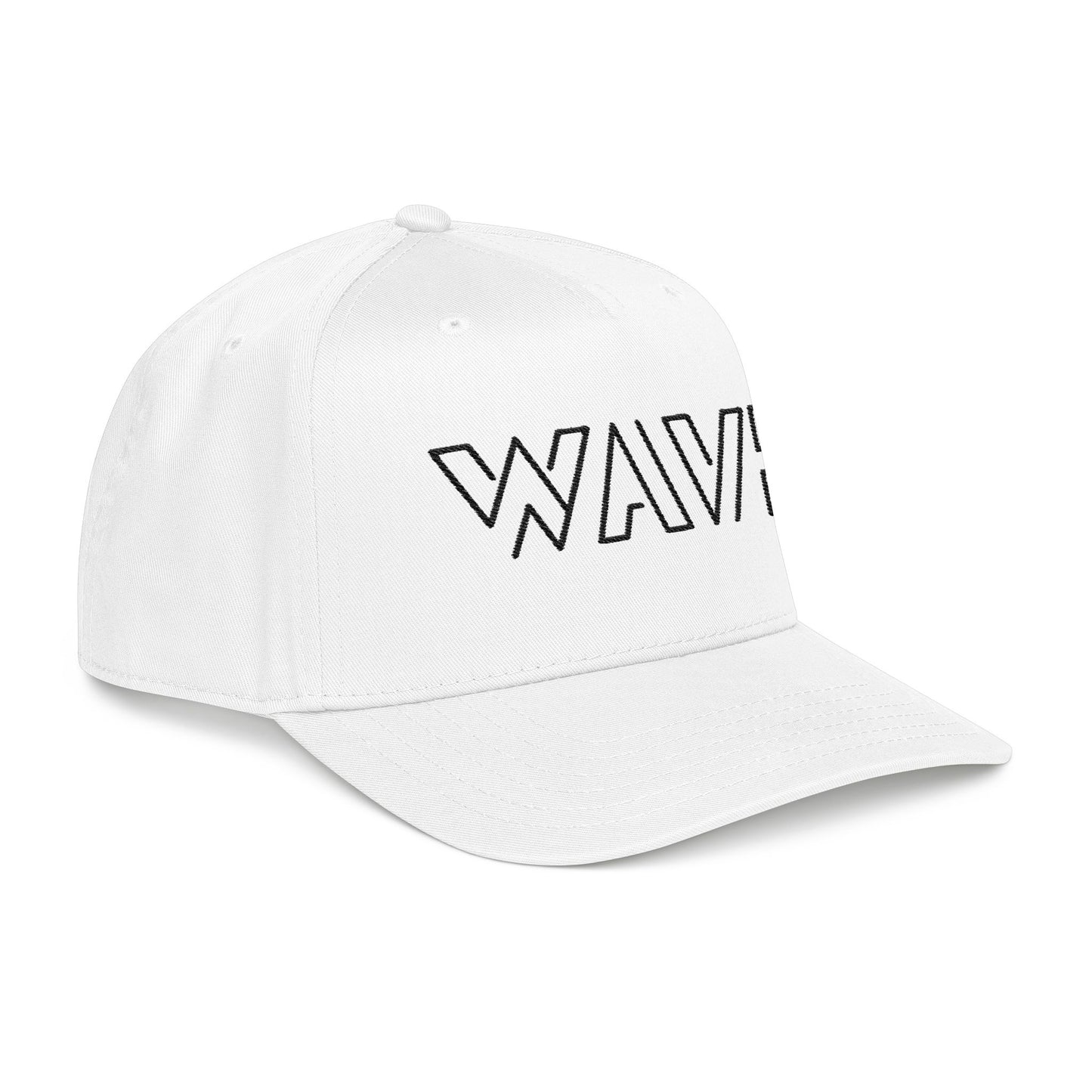 Wave Embroidered SnapBack