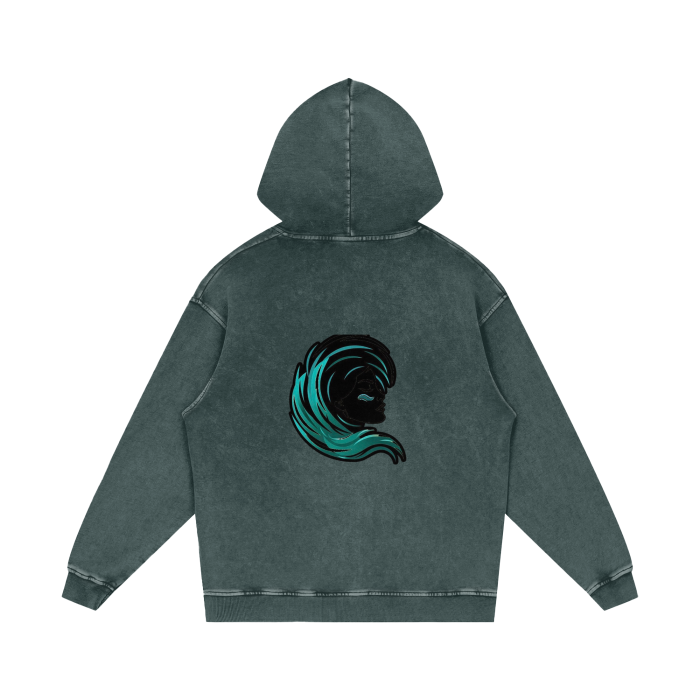 Acid Wash Oversize Hoodie - 420 GSM
