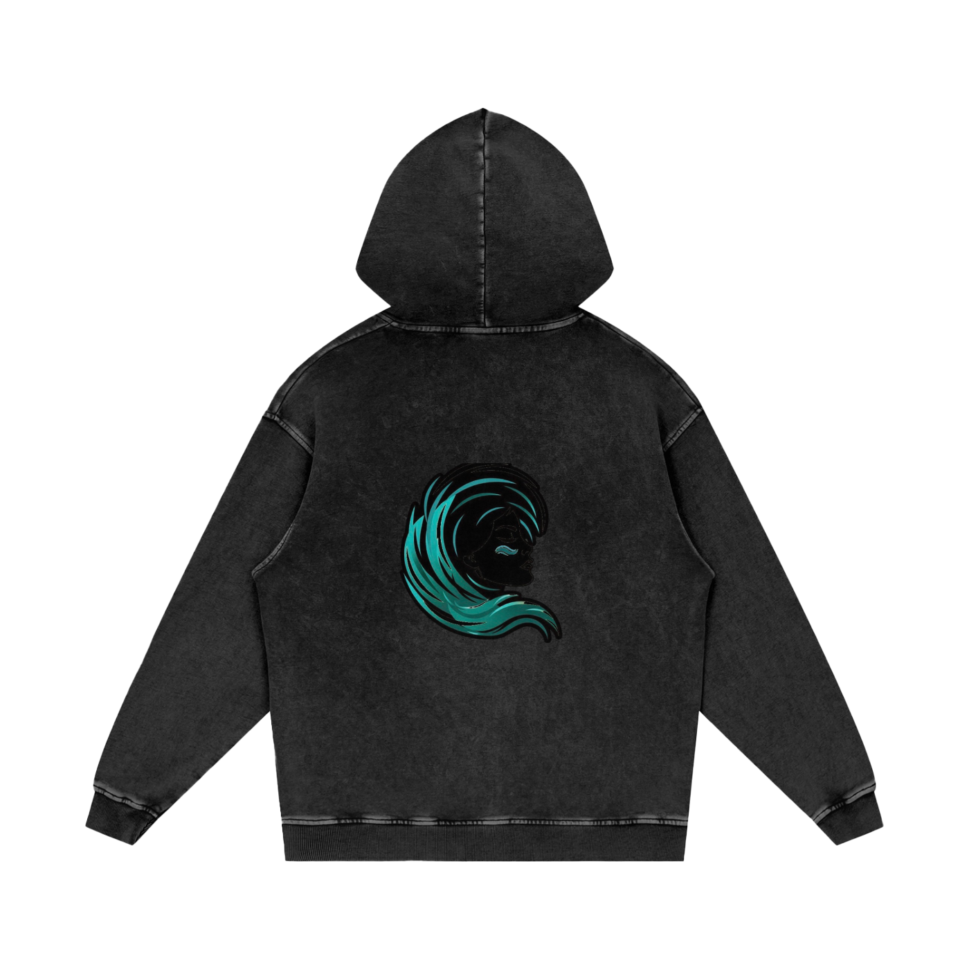 Acid Wash Oversize Hoodie - 420 GSM