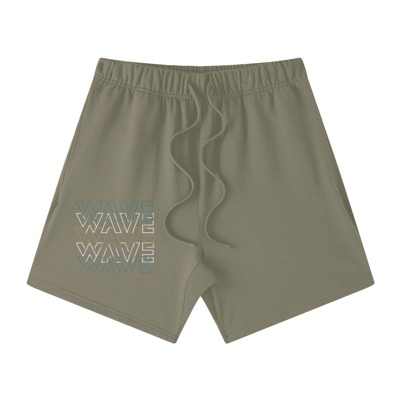 Streetwear Unisex Heavyweight Earth Tone Loose Fit FOG 100% Cotton Shorts