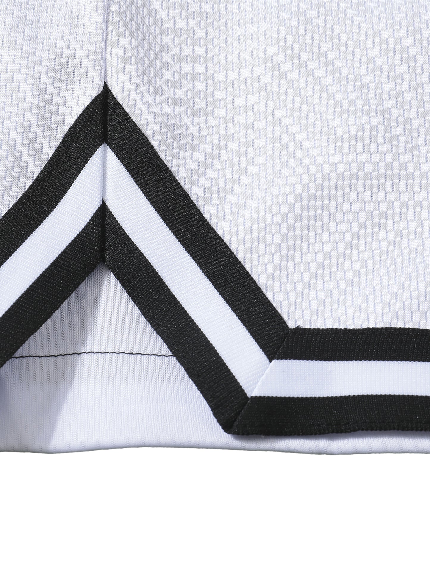 Classic Stripe Trim Basketball Shorts