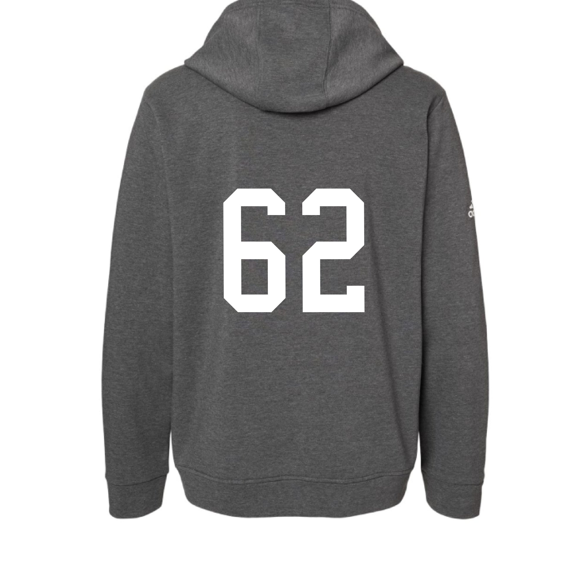 Dark Grey Heather - BACK